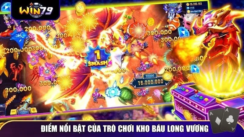 ban ca long cung 4 Điểm nổi bật khi chơi Kho Báu Long Cung