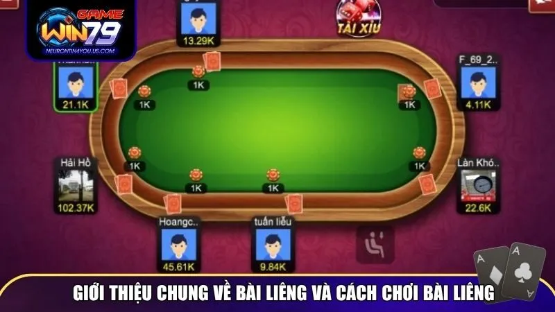 lieng 1 Giới thiệu chung về bài liêng và cách chơi bài liêng